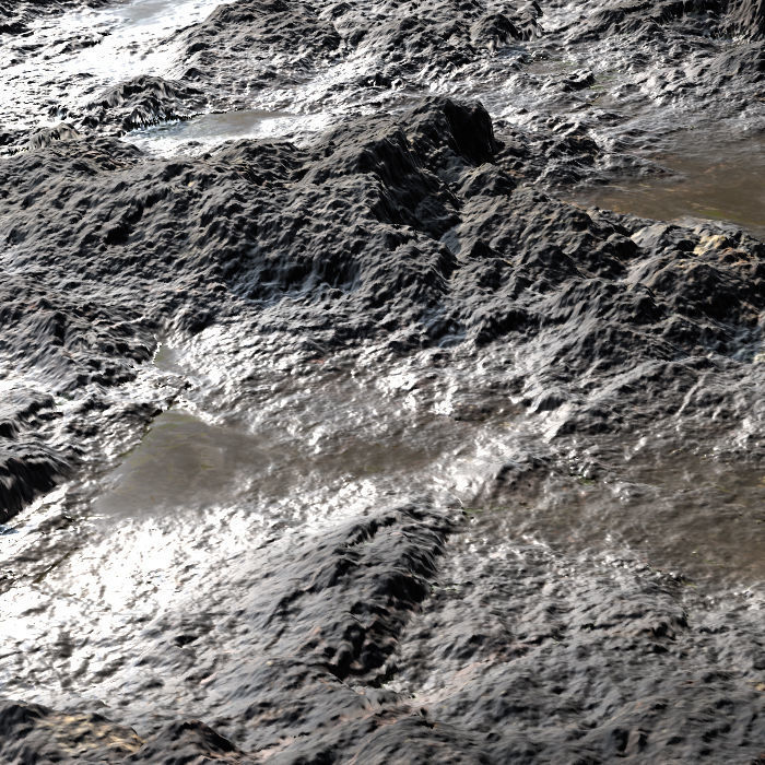 Rugged green ground-Stone ground Texture_8