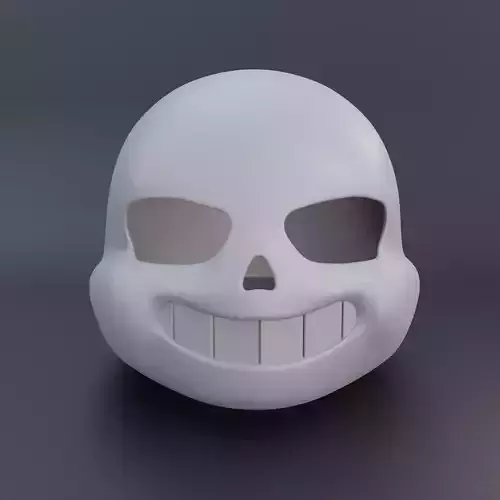Sans Undertale helmet 3D print model 3D print model