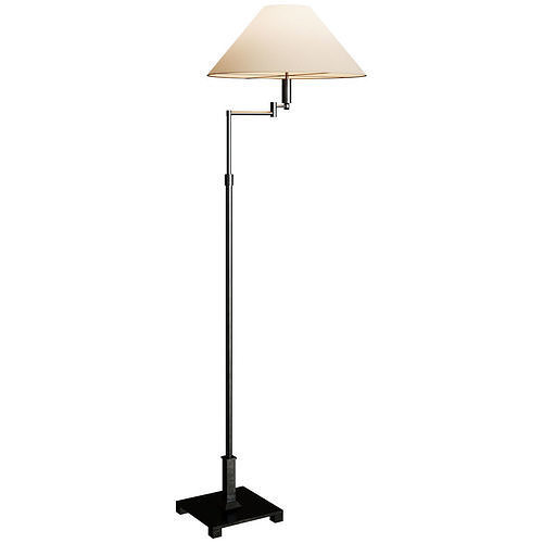 Floor Lamp Restoration Hardware Bronze 3D model CGTrader