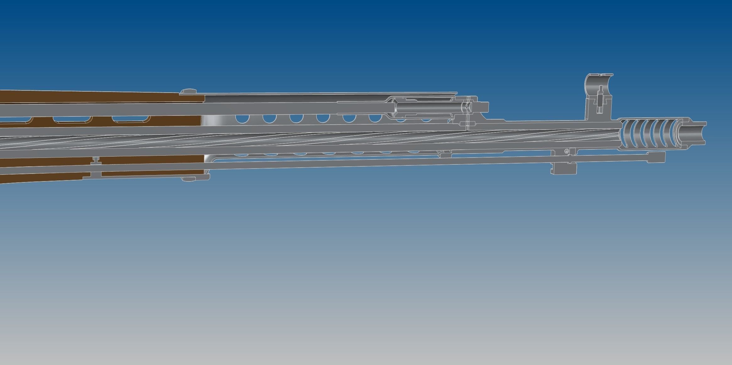 SVT-40 bullet 3D model_22