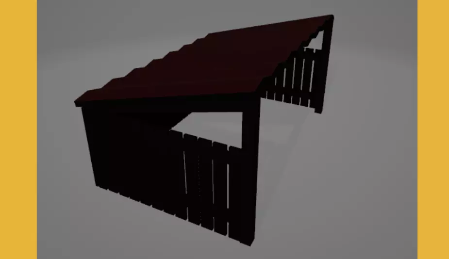 Mala wiata Free 3D model