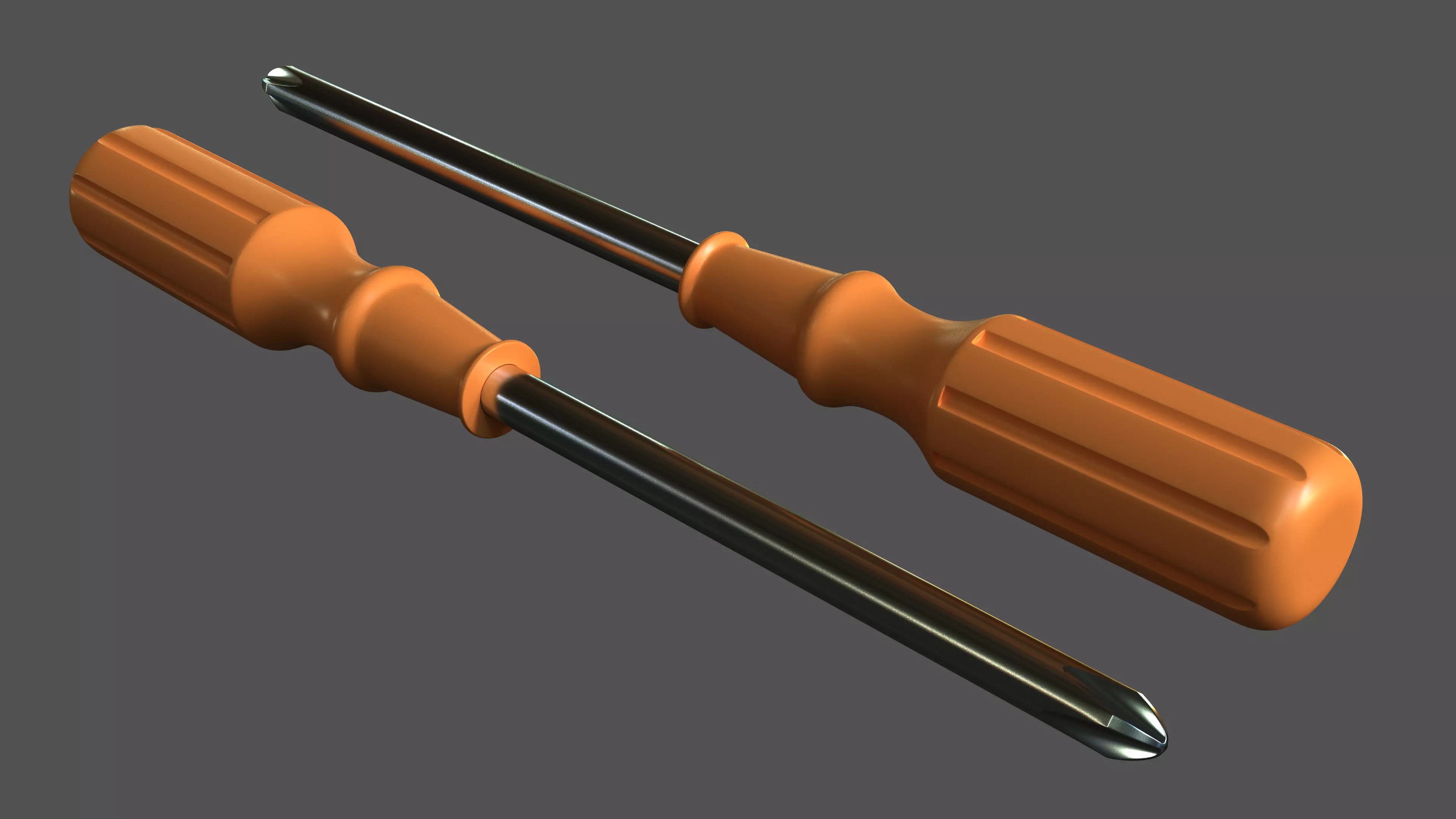 Phillips Head Screwdriver  3D model_0
