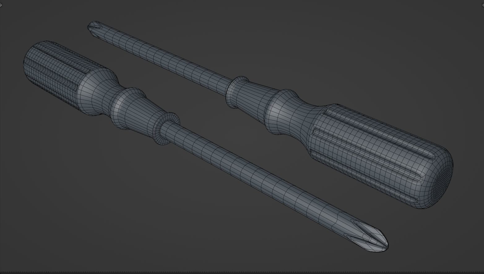 Phillips Head Screwdriver  3D model_2