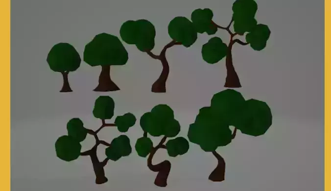 7 trees different