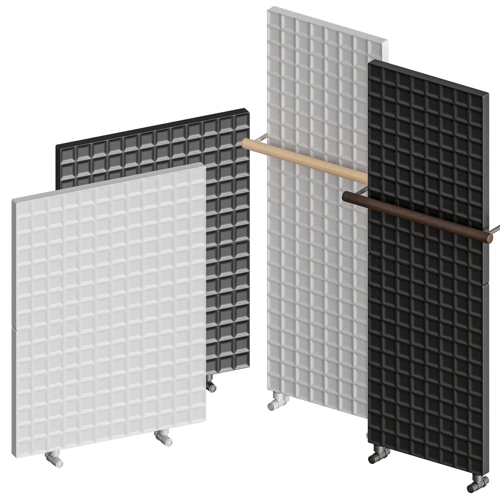 WAFFLE Radiator by ANTRAX 3D model_4