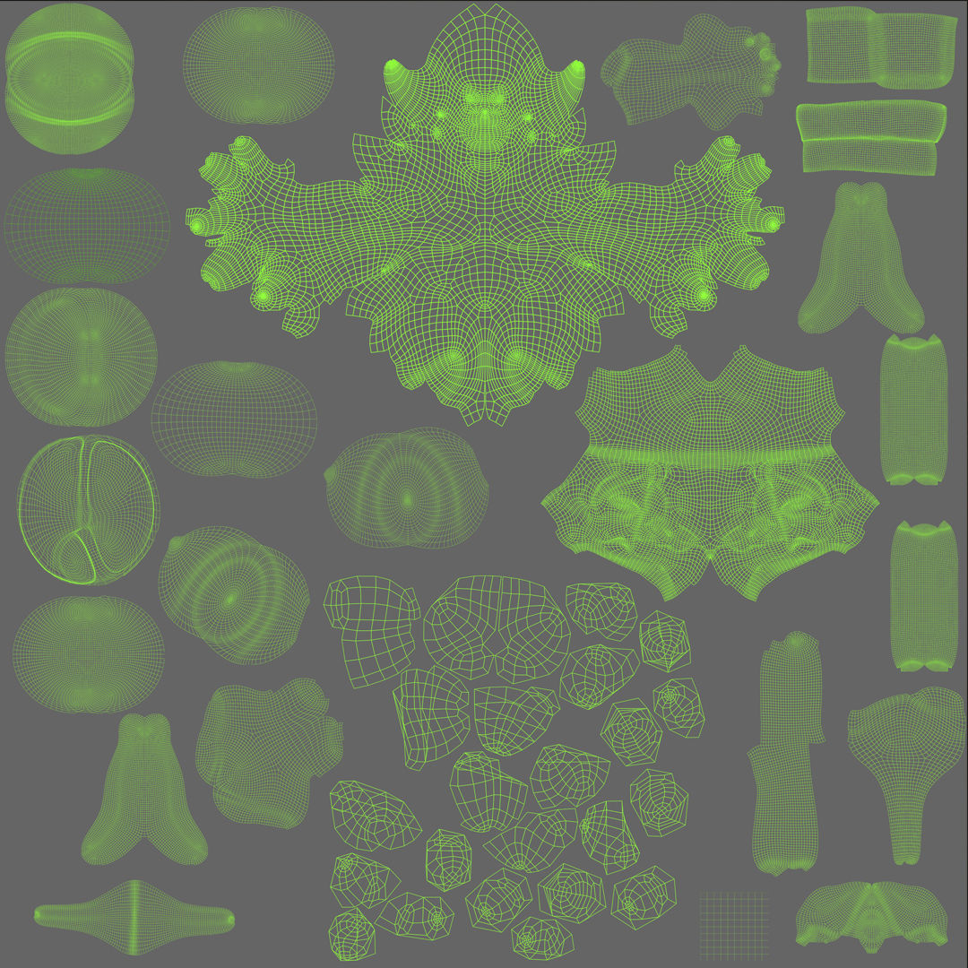 Goblin statue of elf 3D model_15