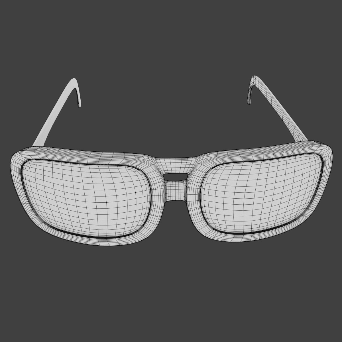 Glasses reading - reading 3D model_5