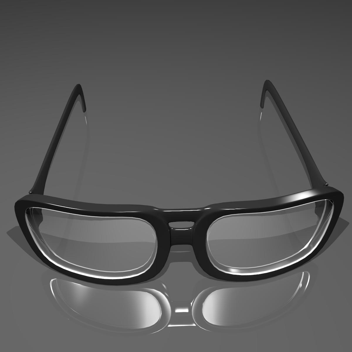 Glasses reading - reading 3D model_1