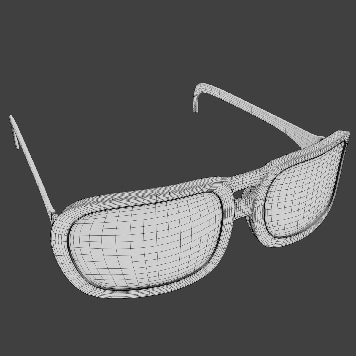 Glasses reading - reading 3D model_6