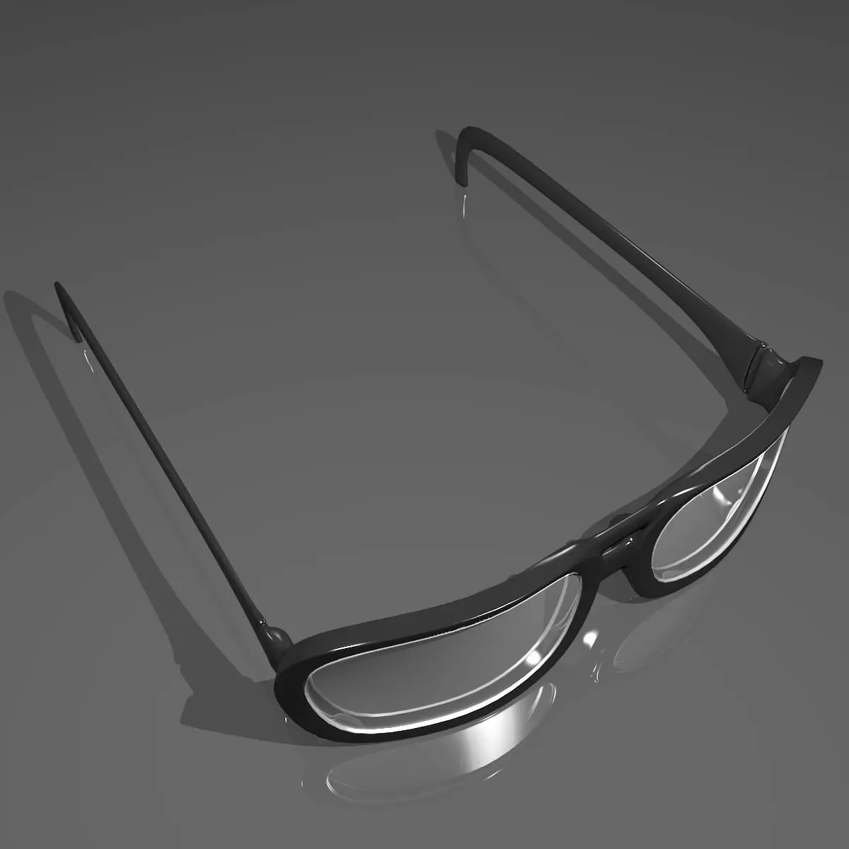Glasses reading - reading 3D model_0