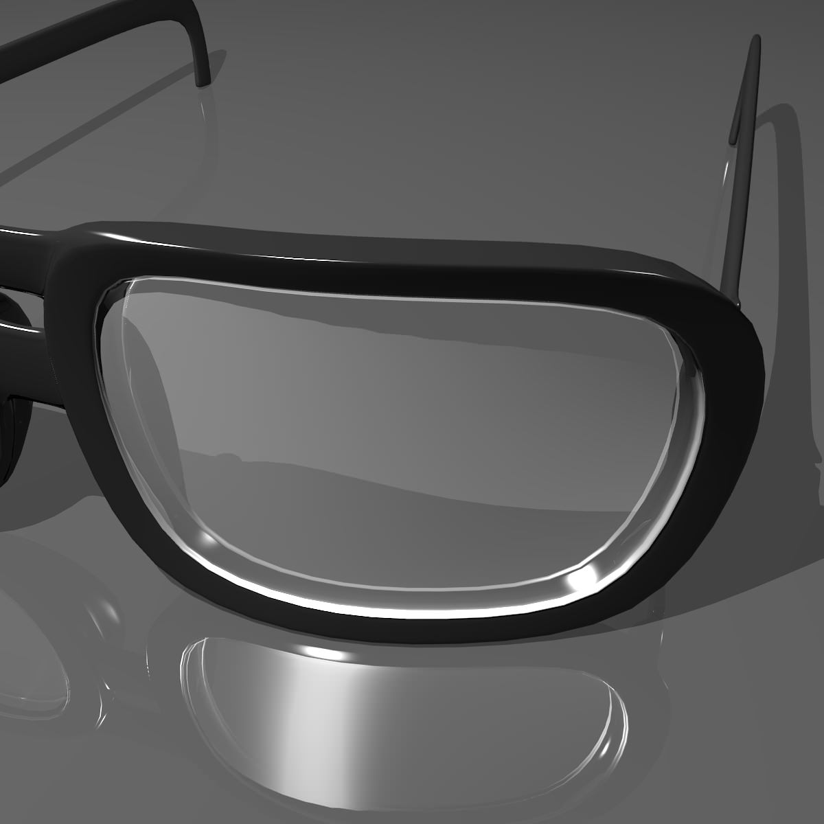 Glasses reading - reading 3D model_4