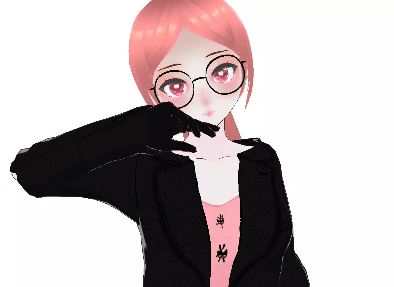 Cassidy Vtuber Model Low-poly 3D model_0