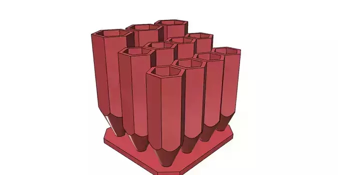 Pencil Holder Pencils easy printable