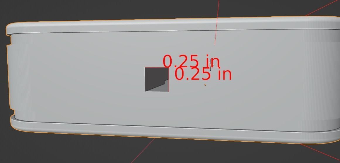 Led Edge Light Base 3D print model_2