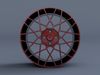 PDW Velocity Car Rim 3D model 3D printable | CGTrader