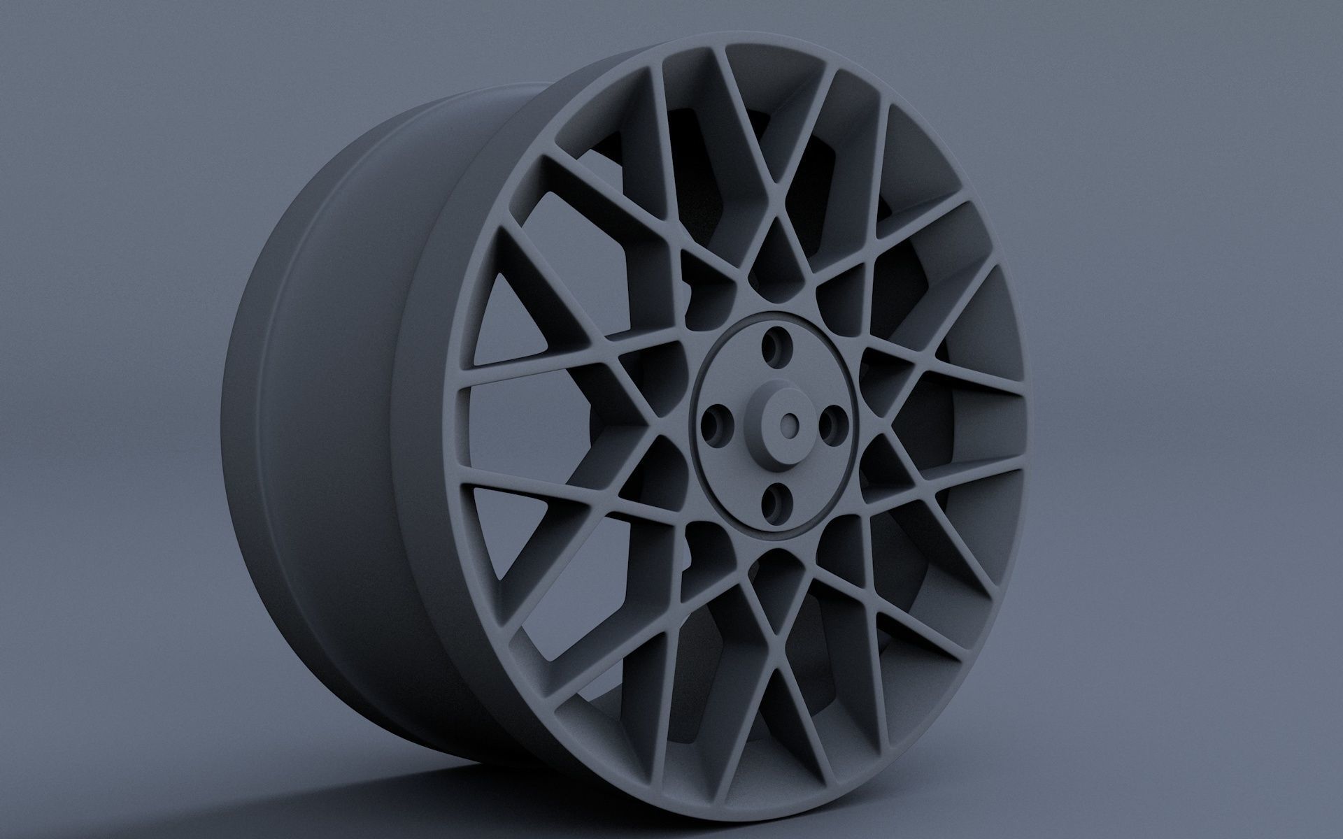PDW Velocity Car Rim 3D model 3D printable | CGTrader