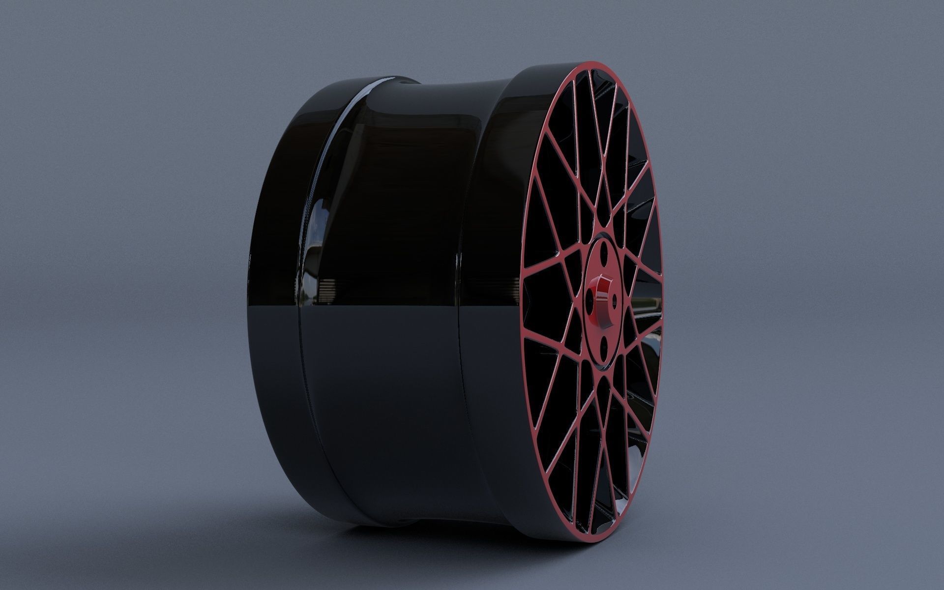 PDW Velocity Car Rim 3D model 3D printable | CGTrader