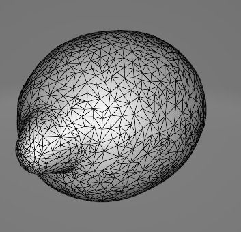 Lemon 2k Low-poly 3D model_3