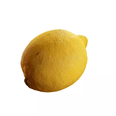 Lemon 2k Low-poly 3D model_0
