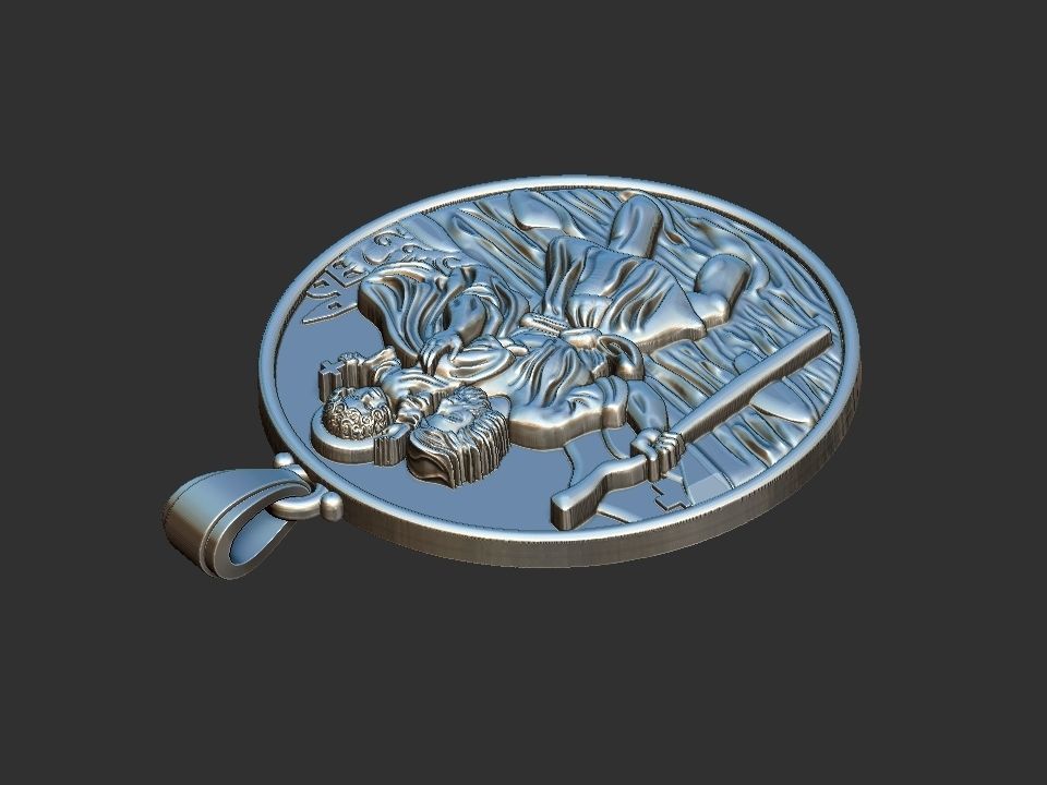Saint Christopher - Sao Cristovao 3D print model_20
