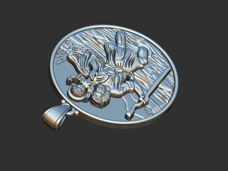 Saint Christopher - Sao Cristovao 3D print model_19