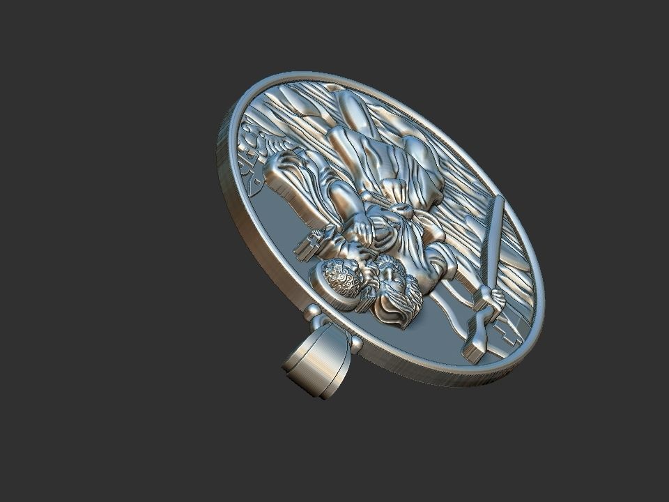 Saint Christopher - Sao Cristovao 3D print model_18