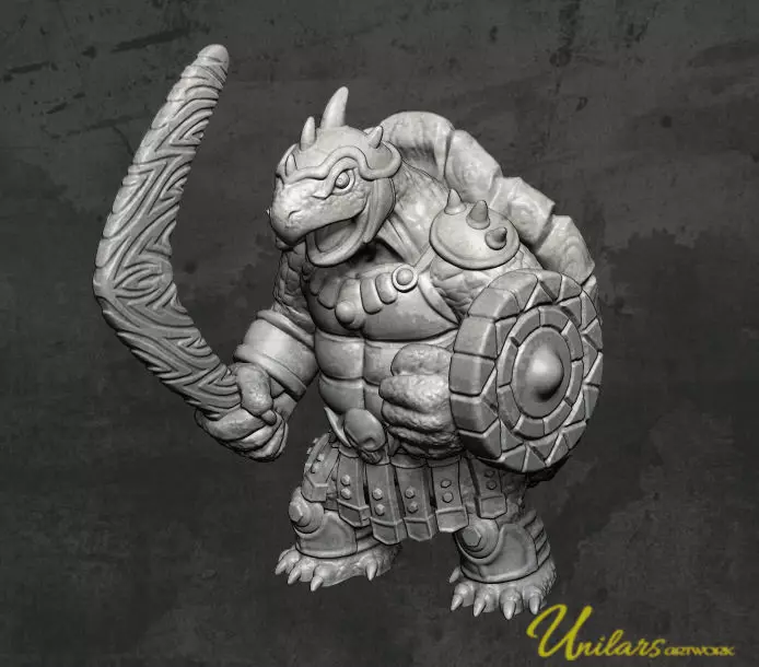 guardian turtle 3D print model_0