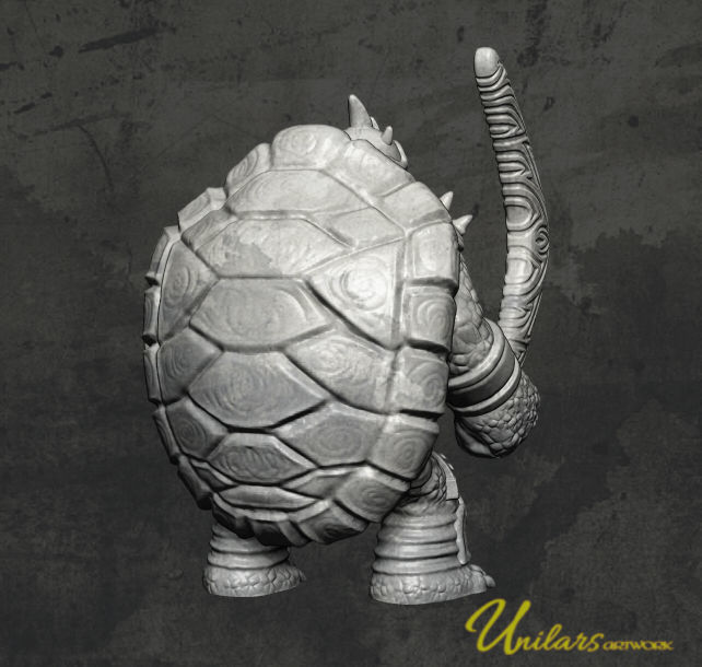guardian turtle 3D print model_2