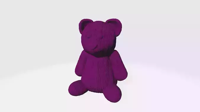 Knitted Teddy Bear