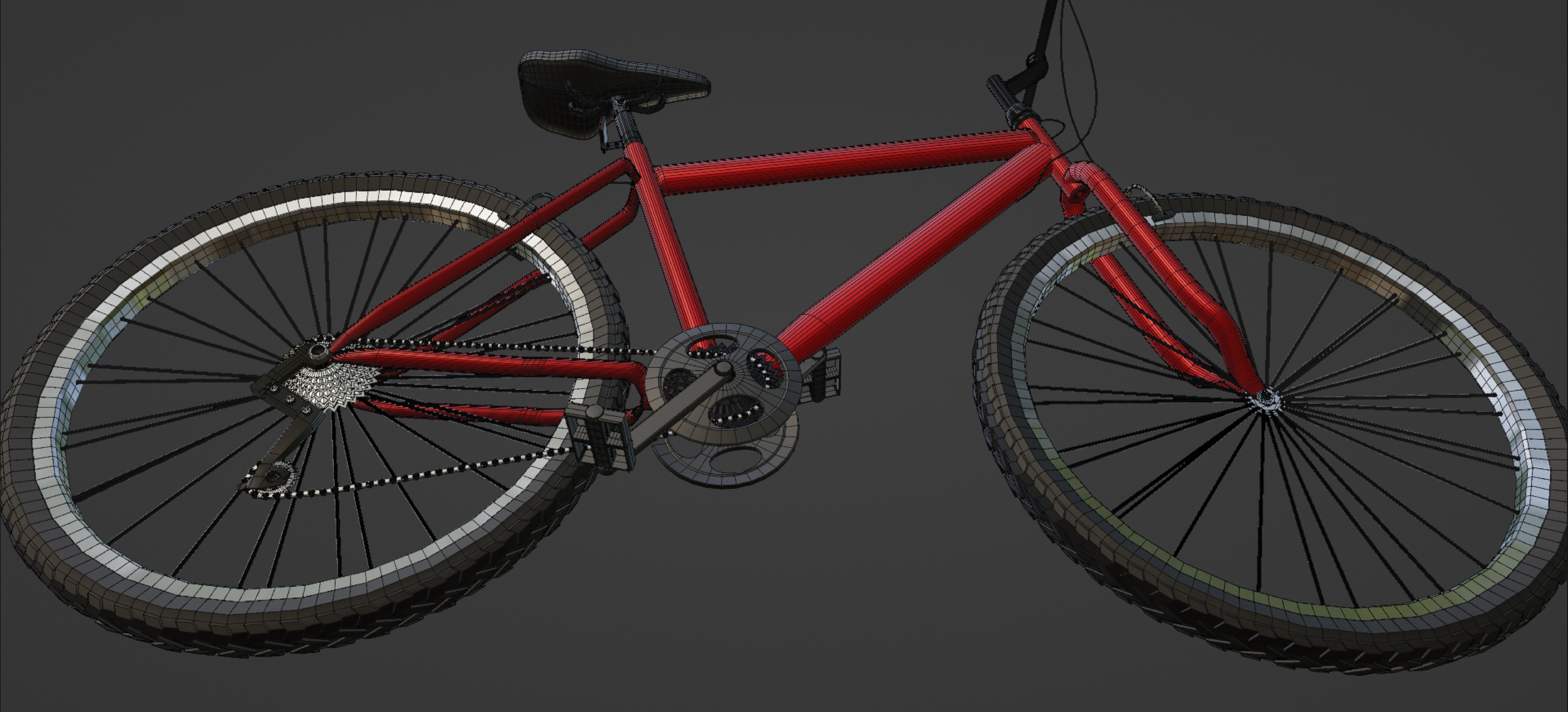  Mountain bike 3D model_9