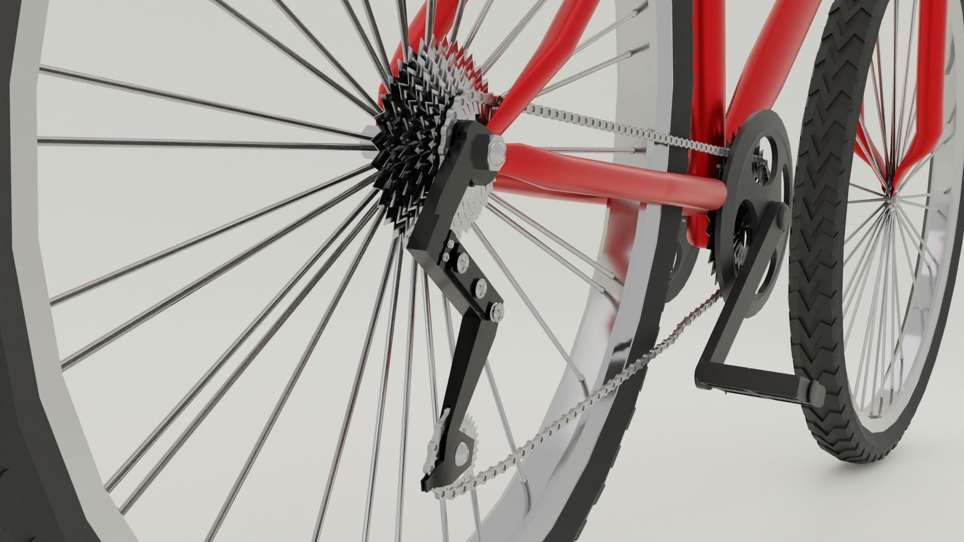  Mountain bike 3D model_6