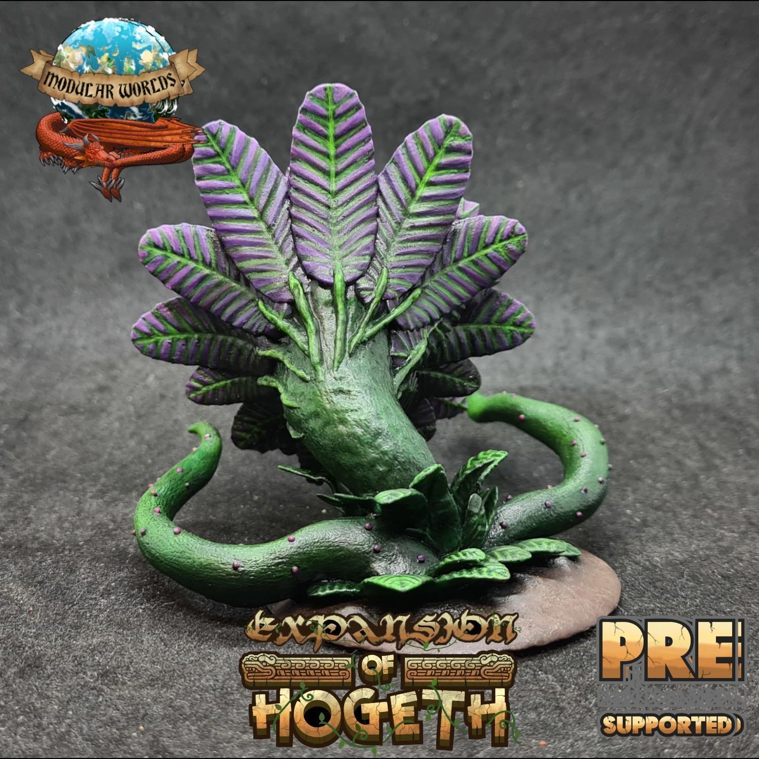 Giant Carnivorous Plant 3D print model_3