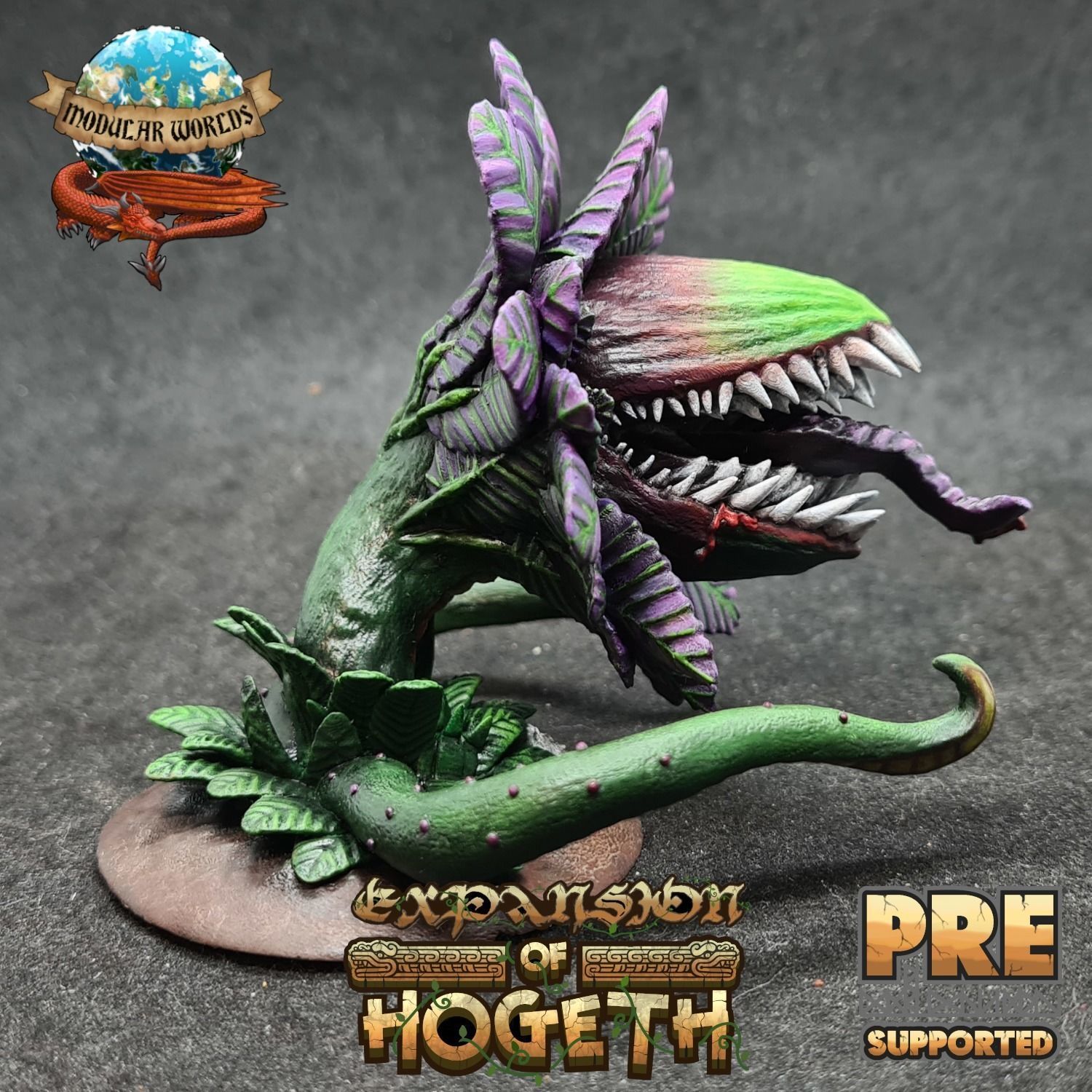 Giant Carnivorous Plant 3D print model_2