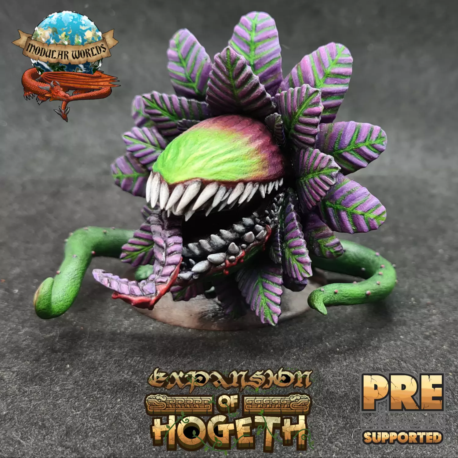 Giant Carnivorous Plant 3D print model_0