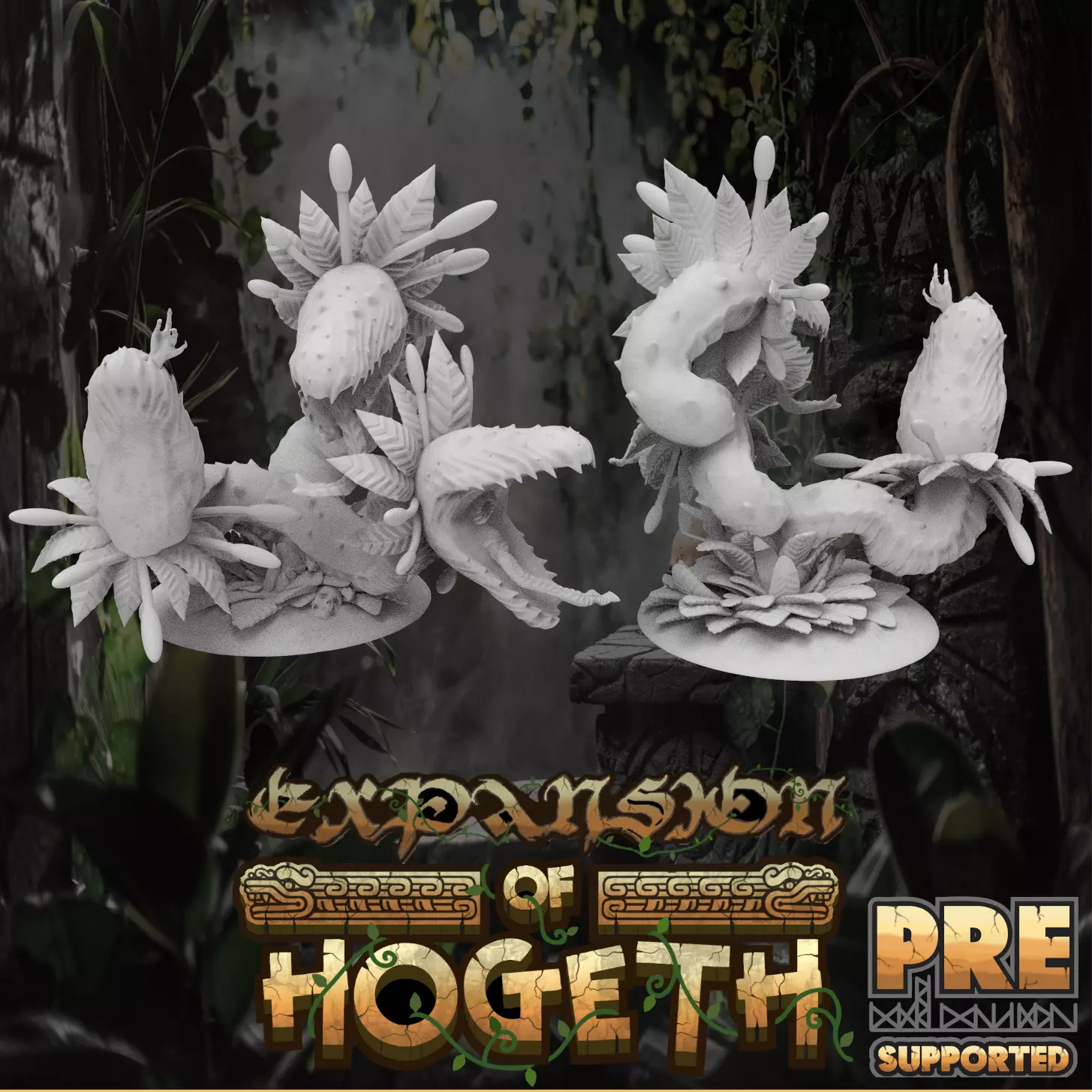 Carnivorous Plant Hydra 3D print model_0