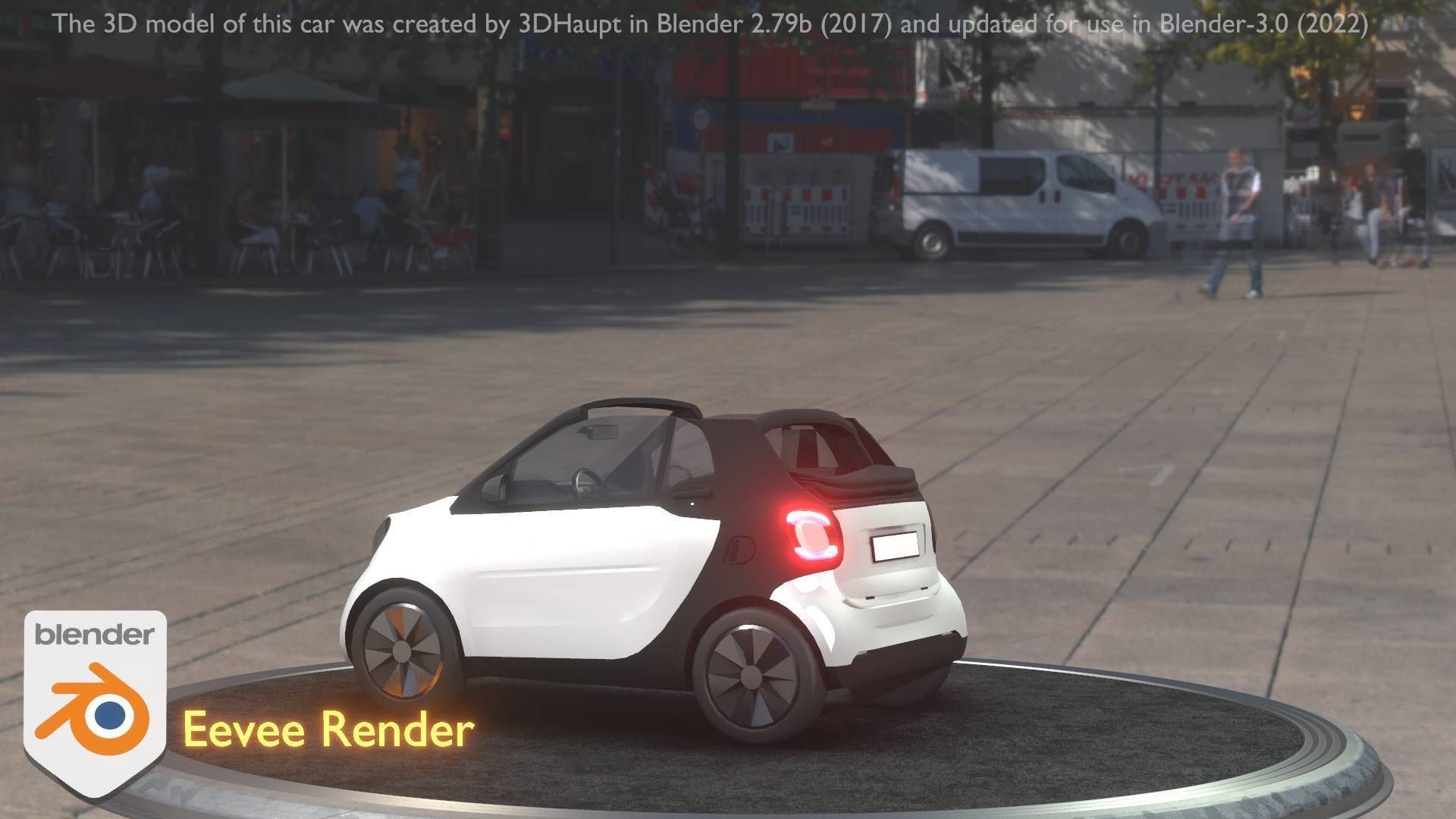 City Cars All Types A B C D E White 3D Model Collection_105