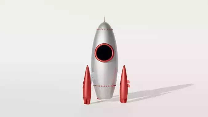 Cartoon Rocket