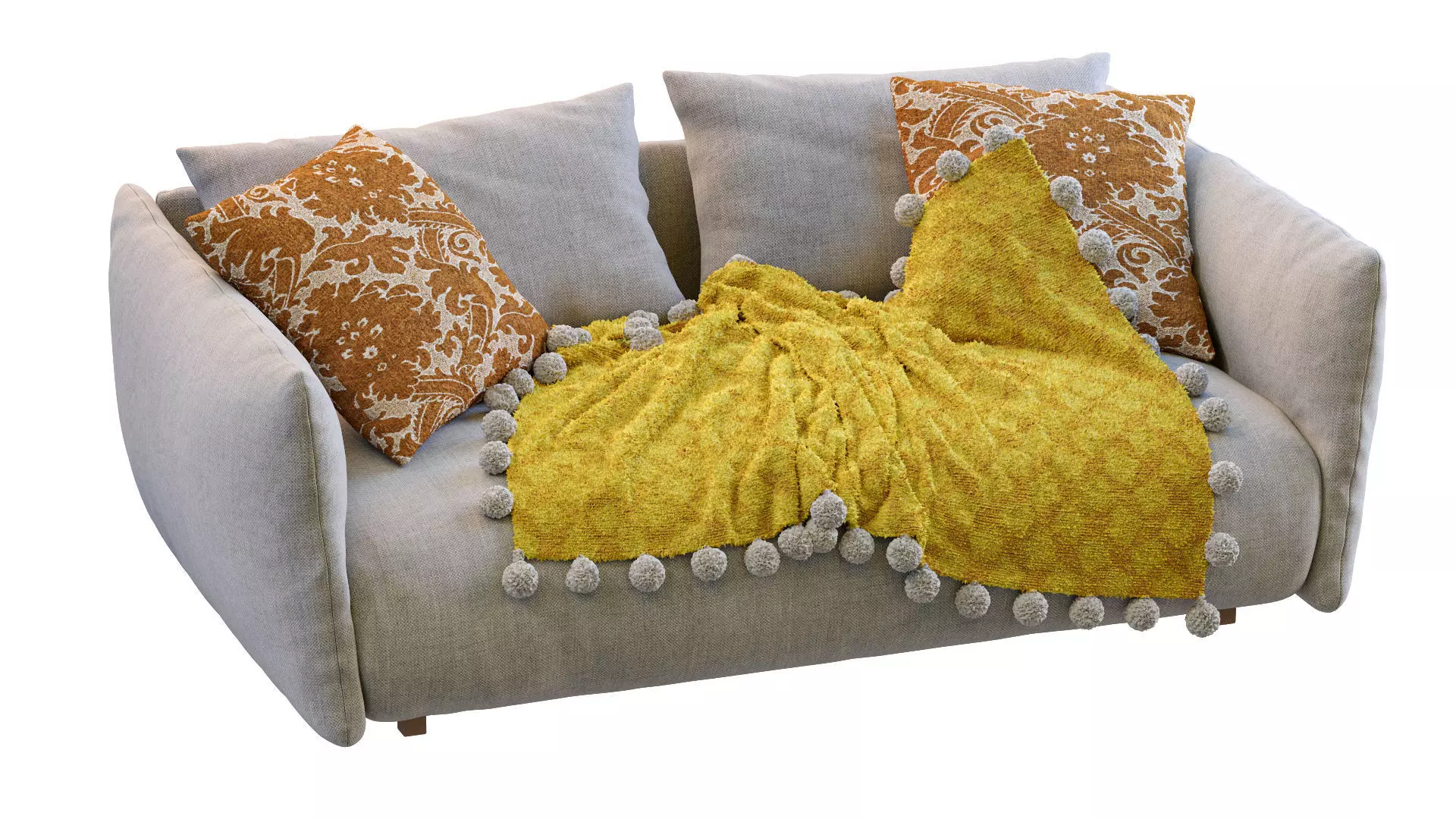 Meridiani Sofa SCOTT 3D model