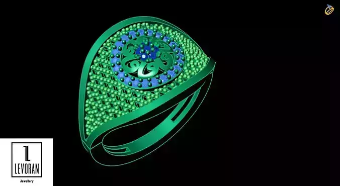 Braided  ring  - Model making - Stl file -3D Model - 3D Print  3D print model
