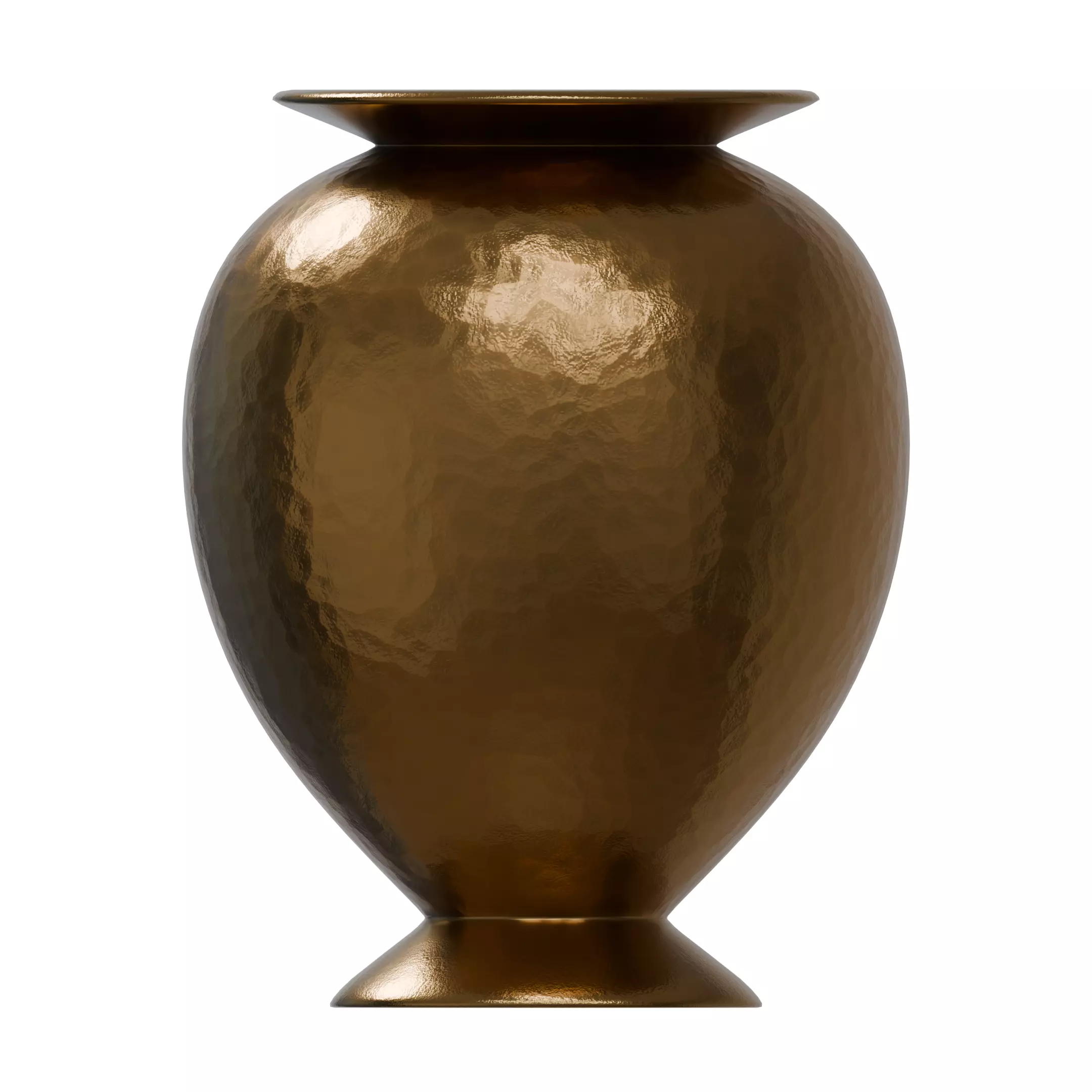 Hammered Vase 3D model_0
