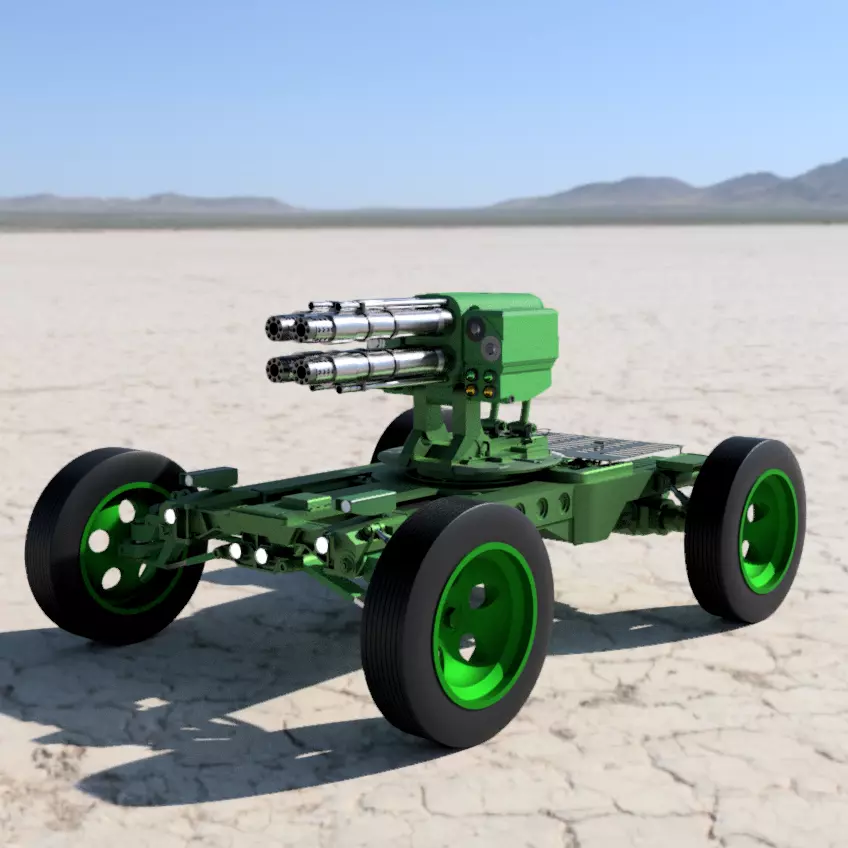 Drone 1 - war machine 3D model