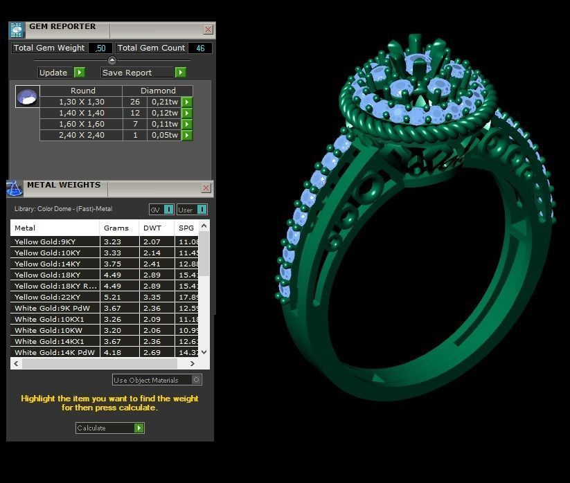 Ring 3D model 0037 print model11 3D print model_7