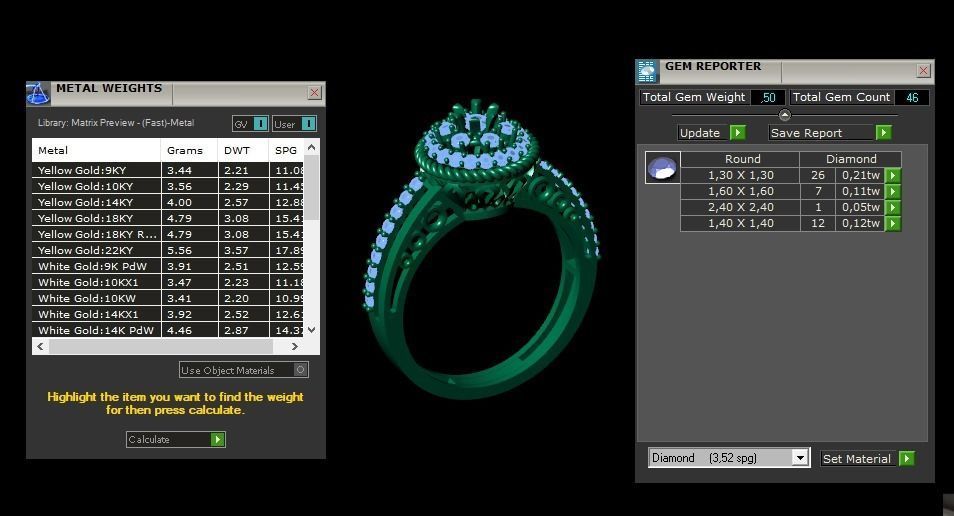 Ring 3D model 0037 print model11 3D print model_8