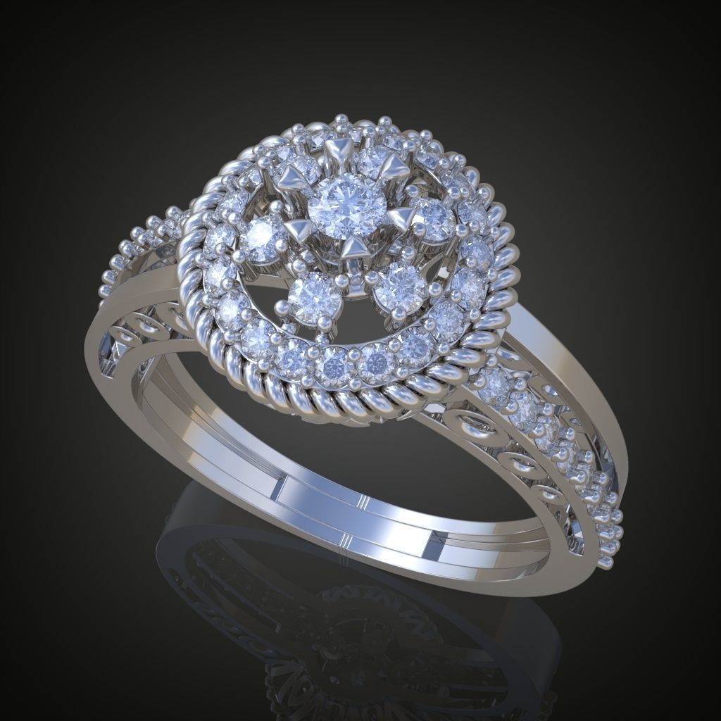 Ring 3D model 0037 print model11 3D print model_3