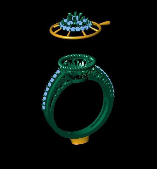 Ring 3D model 0037 print model11 3D print model_14