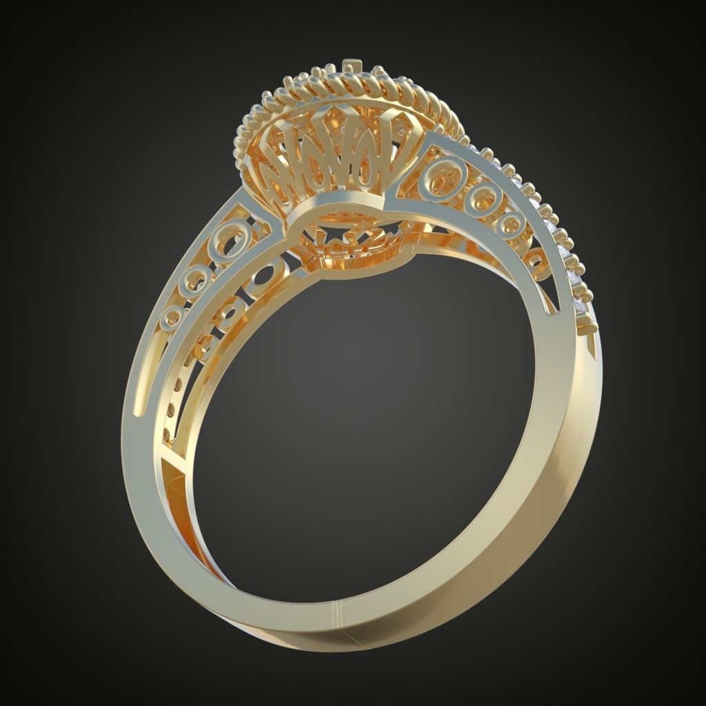 Ring 3D model 0037 print model11 3D print model_4