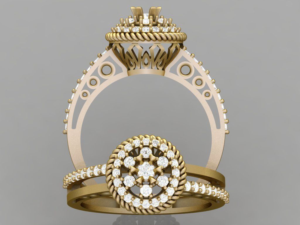 Ring 3D model 0037 print model11 3D print model_6