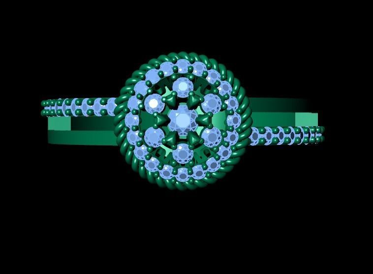 Ring 3D model 0037 print model11 3D print model_13