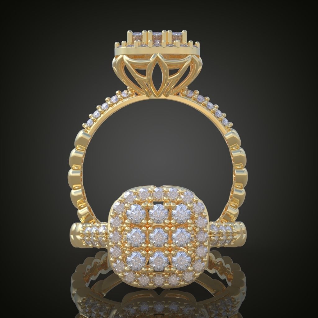 Ring 3D model 0041 print model10ol19 3D print model_2