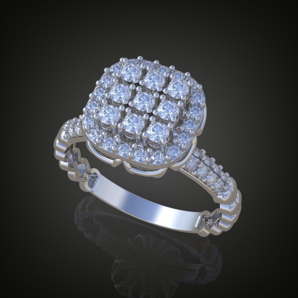 Ring 3D model 0041 print model10ol19 3D print model_3